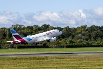 Αεροπλάνο της Eurowings απογειώνεται από γερμανικό αεροδρόμιο