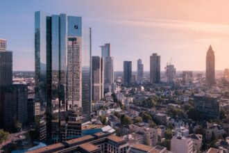 Κτίριο της Deutsche Bank στη Φρανκφούρτη