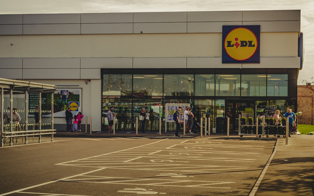Κατάστημα της αλυσίδας σούπερ μάρκετ Lidl στη Γερμανία