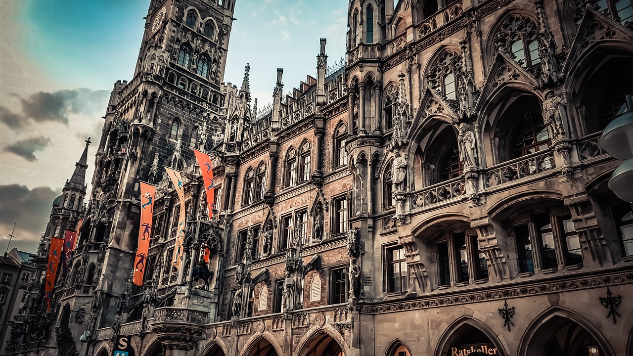 Το νέο δημαρχείο του Μονάχου στη Marienplatz