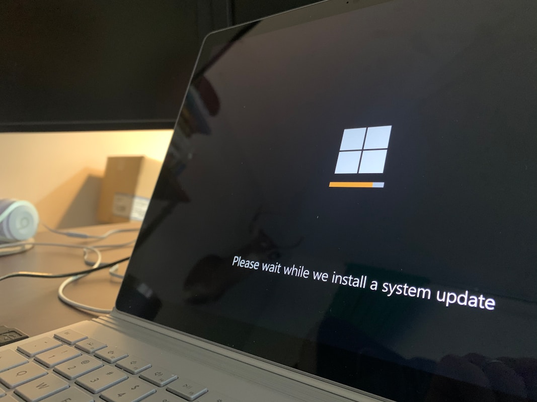 Εγκατάσταση αναβάθμισης των windows σε φορητό υπολογιστή