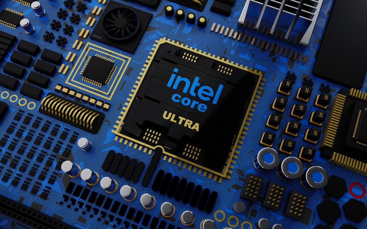 Μητρική κάρτα Intel σε υπολογιστή