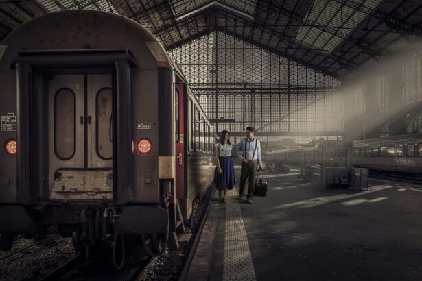 Historic station hall in Augsburg near Rotes Tor, preserved since 19th century