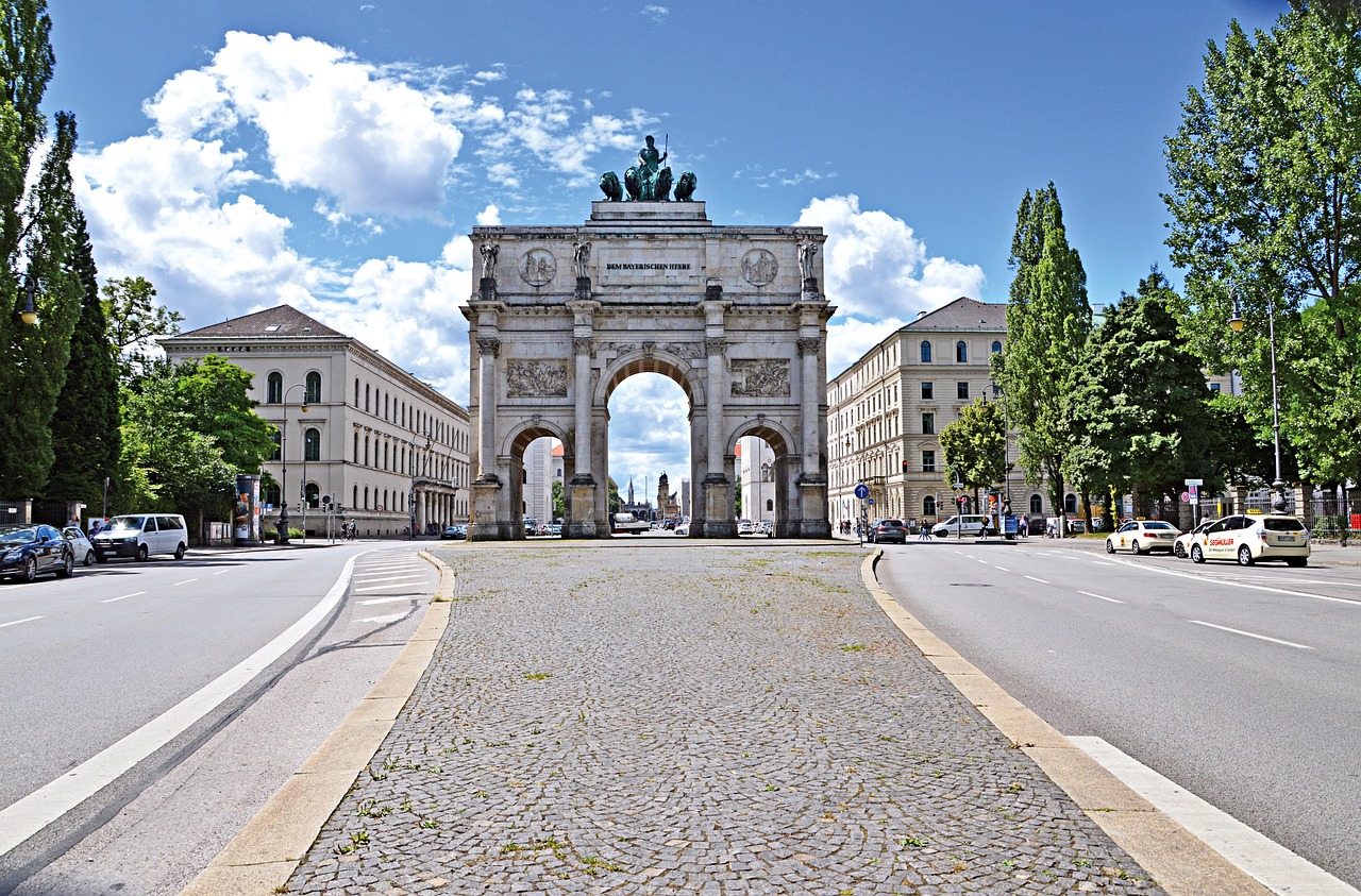 Corso Leopold street festival on Munich’s Leopoldstraße