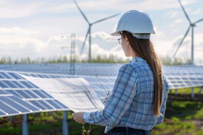 Solar and wind energy projects symbolizing Germany’s climate aid to developing countries