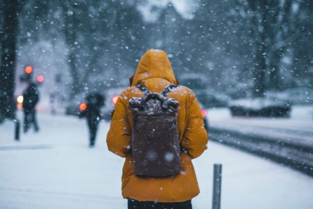 Sudden weather change in Germany with autumn frost and snow in the Alps