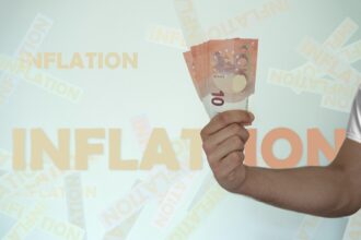 Shoppers in German supermarket facing higher prices due to raised inflation