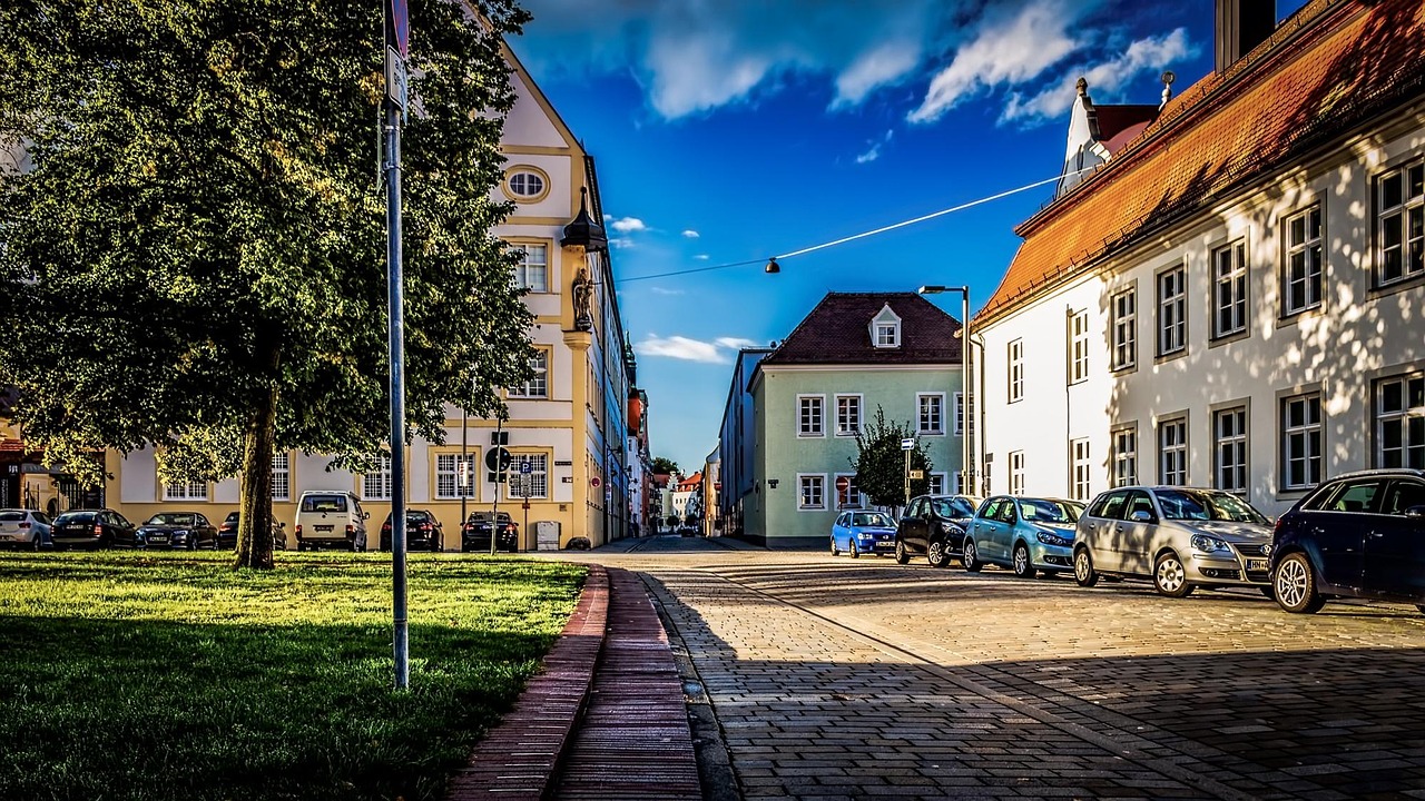 View over Ingolstadt city center highlighting financial challenges of the municipality