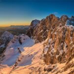 Erste Schneefälle in den Alpen im September 2025 bei sinkenden Temperaturen