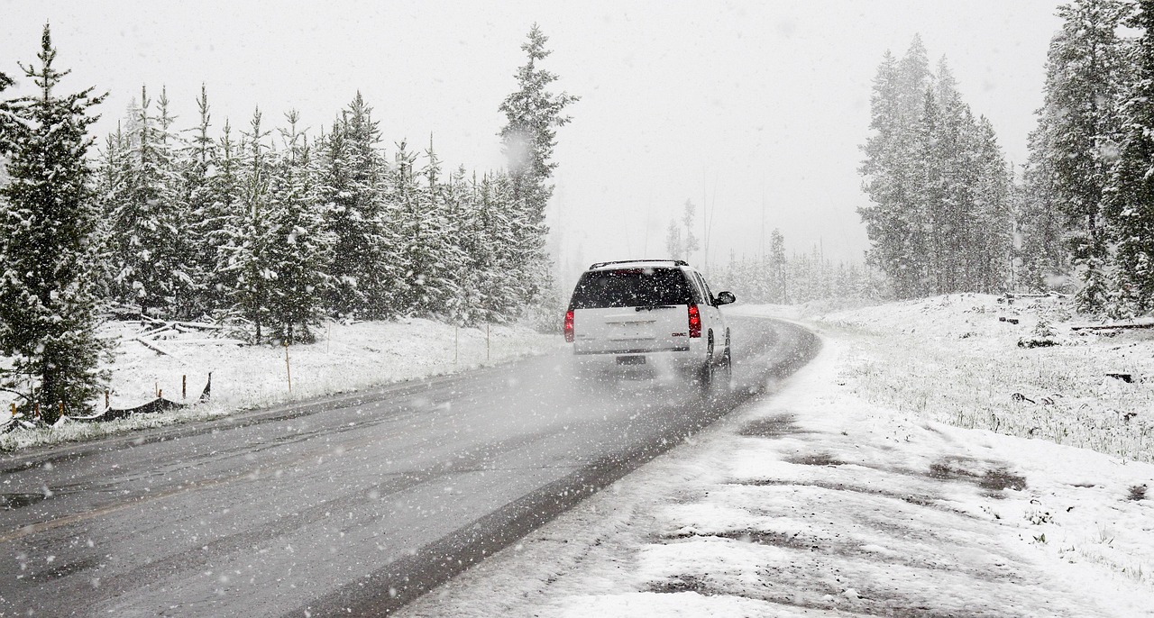 Snowfall covering an Alpine pass as Germany braces for frost in early October