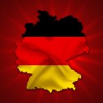German flags in Munich during Day of Unity celebrations, Bavarians divided on reunification