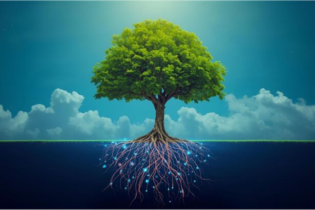 Bill Gates on stage speaking at a technology or climate event, neutral background