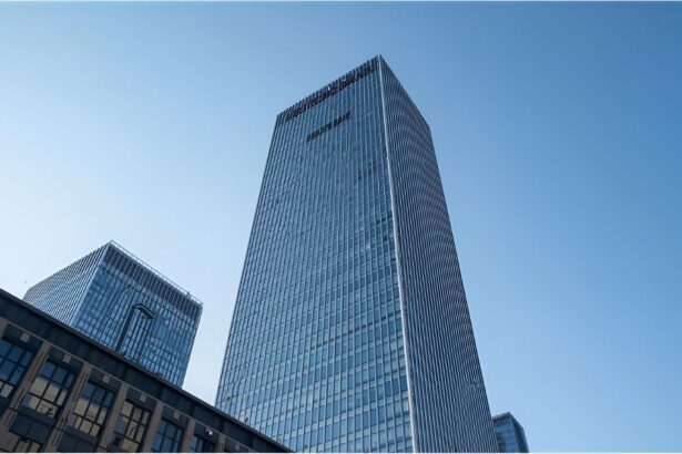 Deutsche Bank headquarters in Frankfurt after reporting record Q3 profit