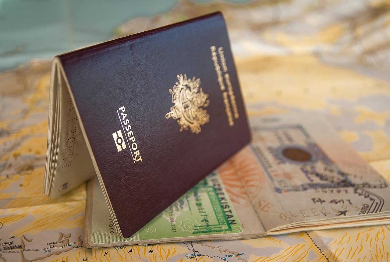 German passport with Bundestag in background representing new citizenship law