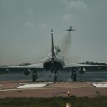 German Eurofighter jet on runway representing new Bundeswehr procurement in 2025