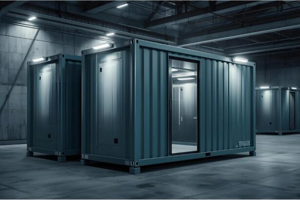 Modern bunker prototype built in Germany for hardware stores