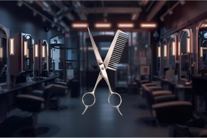 Tools on a salon workstation representing rising haircut prices in Germany