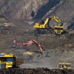 Drilling machinery at a lithium exploration site in Germany