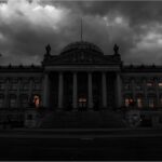 The German Bundestag building in Berlin symbolising public finances
