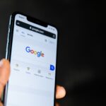 Google AI search interface showing rollout in Germany and Euro