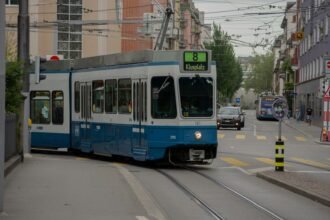 Munich’s historic R2.2 tram making its farewell run before entering the MVG Museum