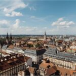 Panoramic view of Munich city centre highlighting rich urban lifestyle