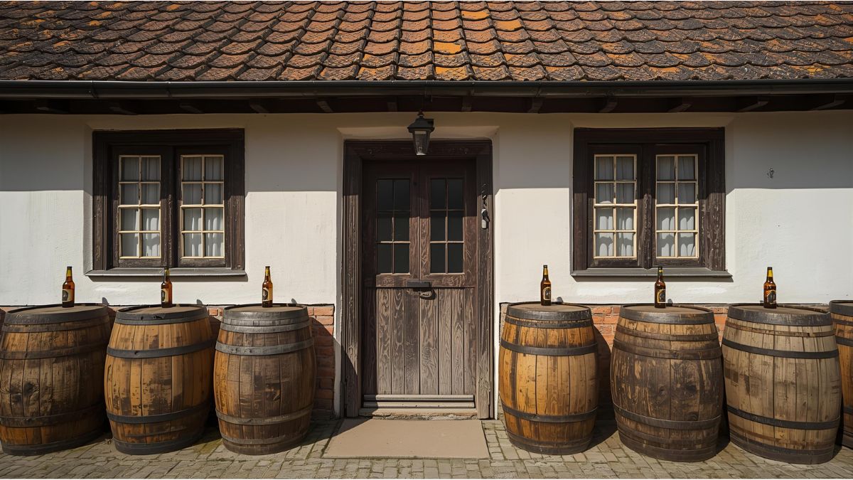 Traditional Bavarian brewery building in Rötz facing closure after 102 years