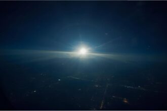 Pilot captures bright unidentified object above Bavaria at night