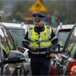 German federal police display seized weapons found during border inspections