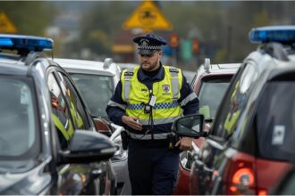German federal police display seized weapons found during border inspections