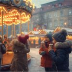 Families enjoy Munich’s Christmas markets with children’s rides, crafts, and storytelling sessions