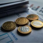 Euro coins on German pension paperwork symbolising rising pension point costs